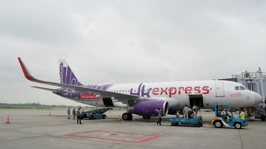 HK Express launches regular flights to Noi Bai International Airport