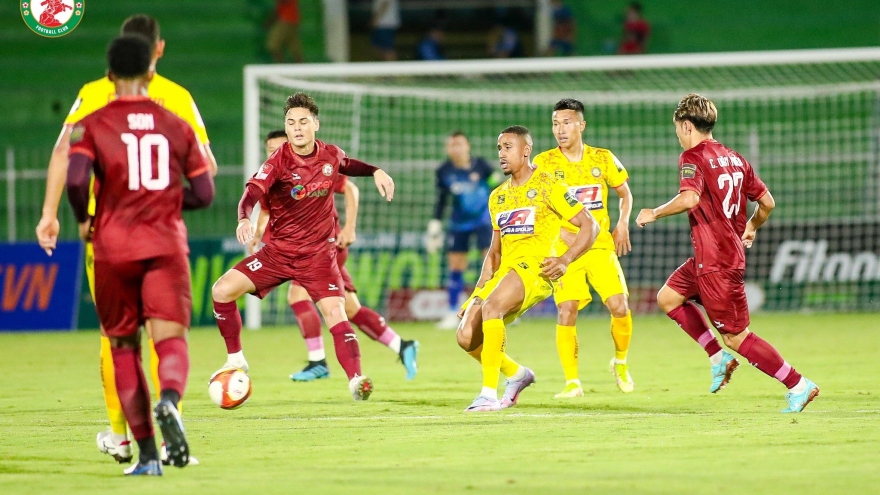 Kết quả V-League 2023: Thắng đội đầu bảng, Thanh Hóa duy trì mạch bất bại