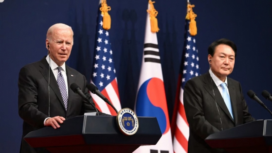 Mỹ, Hàn Quốc ra tuyên bố Washington nhằm củng cố “răn đe mở rộng”