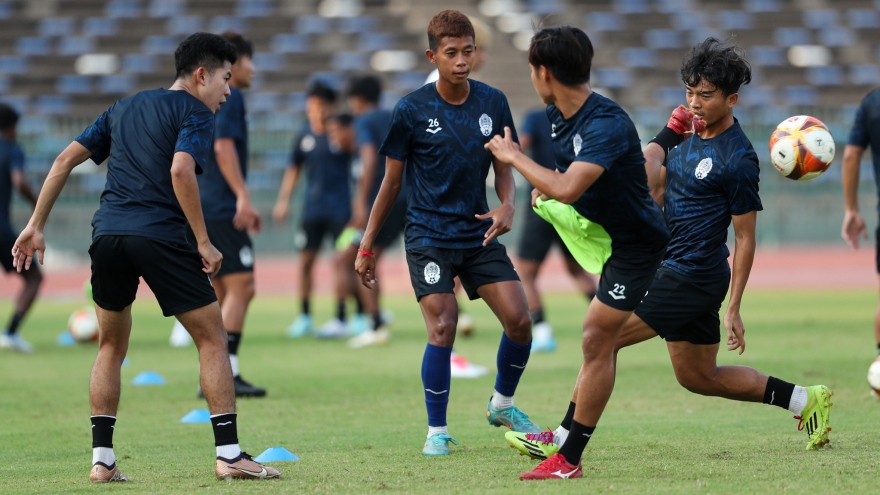 U22 Campuchia tạo nên “cơn sốt bóng đá” trước trận ra quân SEA Games 32