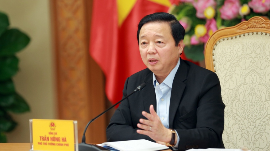 Phó Thủ tướng Trần Hồng Hà yêu cầu công khai việc tiếp thu ý kiến cho dự thảo Luật Đất đai