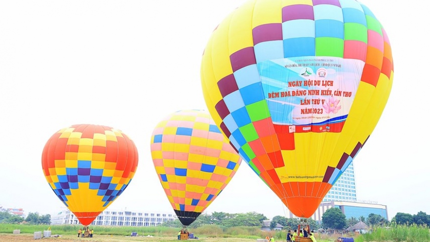 Can Tho to host large-scale hot air balloon festival