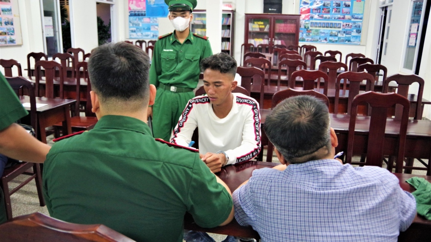 Bộ đội Biên phòng Bà Rịa- Vũng Tàu bắt quả tang thanh niên tàng trữ ma túy