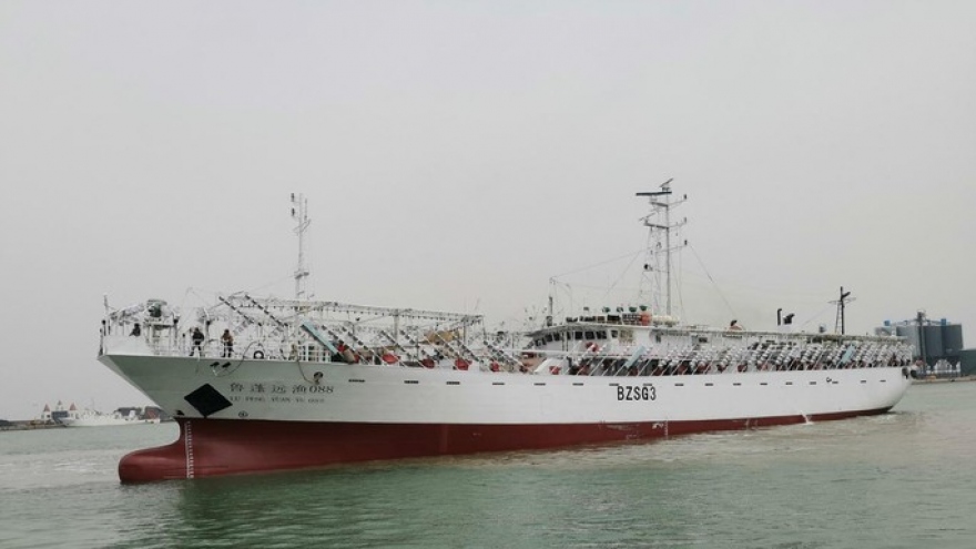 Tàu cá Trung Quốc bị lật tại Ấn Độ Dương, 39 người mất tích