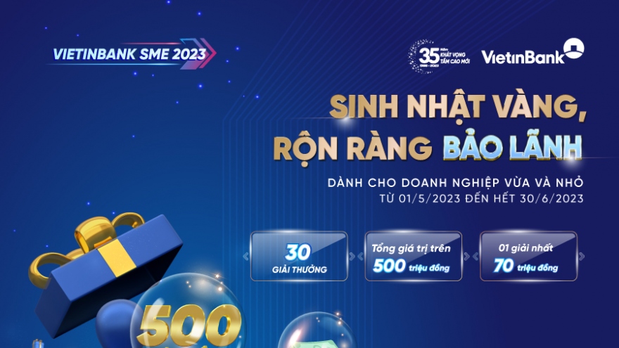 Mừng sinh nhật vàng, rộn ràng bảo lãnh