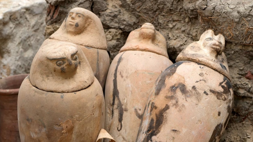 Bên trong hai “xưởng” ướp xác lớn nhất Ai Cập tiết lộ nhiều điều thú vị
