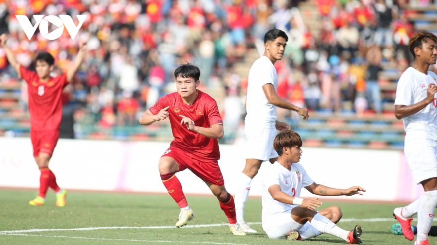 SEA Games 32: U22 Vietnam defeat U22 Myanmar 3-2, win bronze