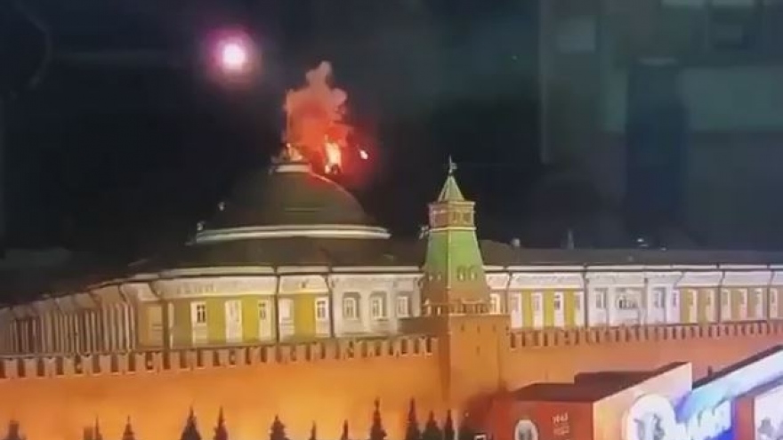 Nga tố Ukraine sử dụng UAV tấn công điện Kremlin, nơi ở của ông Putin