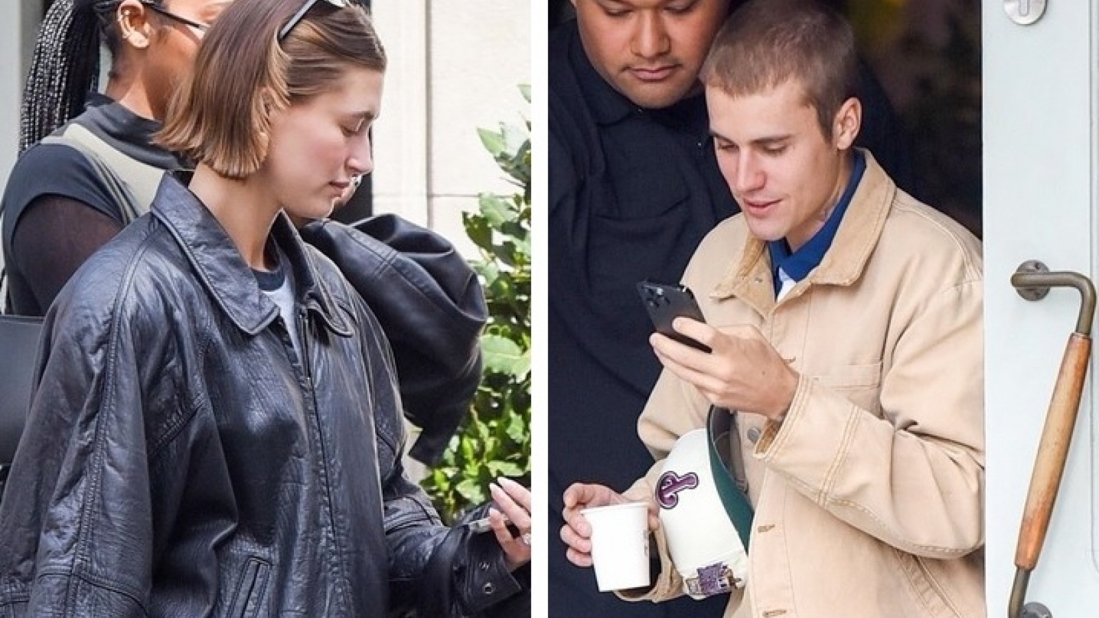 Hailey Baldwin để mặt mộc đi ăn trưa cùng chồng sau khi tiết lộ "sợ có con"