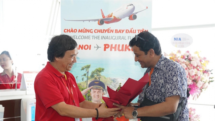 Vietjet inaugurates Hanoi-Phuket route
