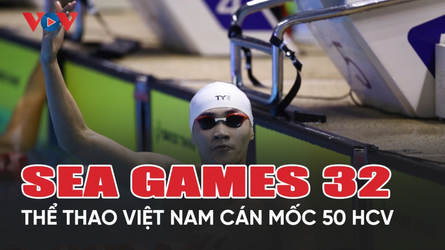 Nhật ký SEA Games 32 ngày 10/5: Đoàn Việt Nam vượt thành tích của chủ nhà Campuchia