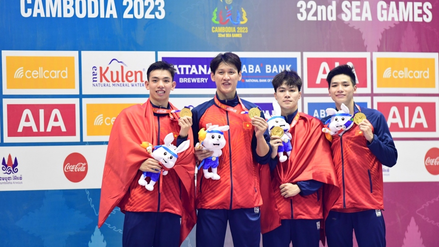 Nguyễn Huy Hoàng tuyên bố đanh thép sau khi giành HCV SEA Games 32