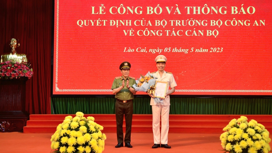 Phó Giám đốc Công an tỉnh Nghệ An được điều động làm Giám đốc Công an tỉnh Lào Cai