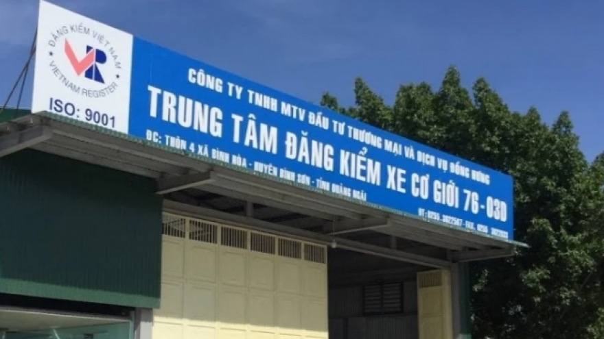 Bắt tạm giam Giám đốc và Phó giám đốc Trung tâm đăng kiểm 76-03D ở Quảng Ngãi