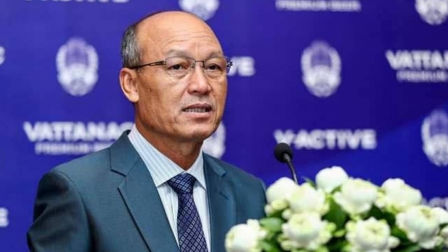 Chủ tịch LĐBĐ Campuchia từ chức dù thầy trò HLV Honda chưa bị loại ở SEA Games 32