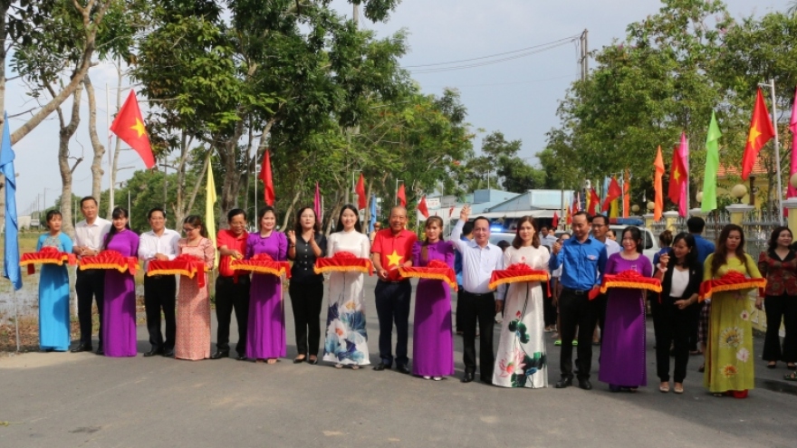 Khánh thành Công trình “Đường cờ Tổ quốc” thứ hai tại Bạc Liêu