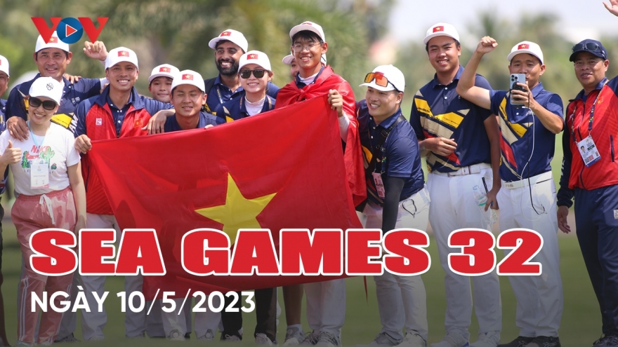 Bản tin SEA Games 32 ngày 10/5: Lê Khánh Hưng giành HCV lịch sử cho golf Việt Nam