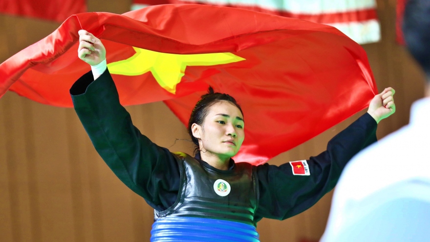 Võ sĩ Pencak Silat Việt Nam giành HCV kịch tính trước đối thủ Indonesia