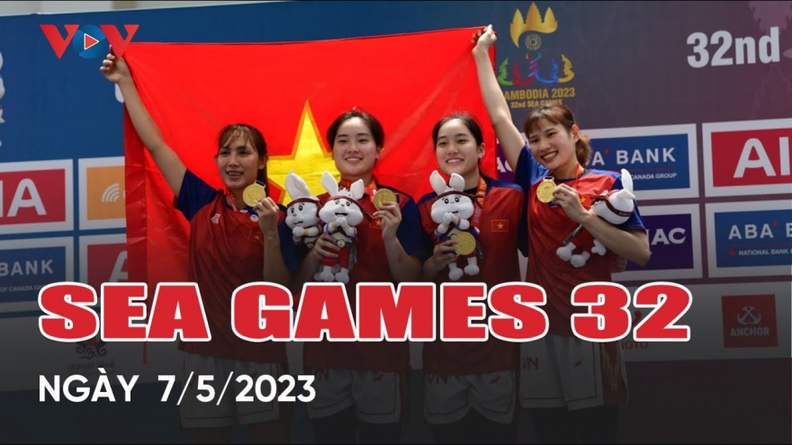 Bản tin SEA Games 32 ngày 7/5/2023: Bóng rổ giành tấm HCV lịch sử