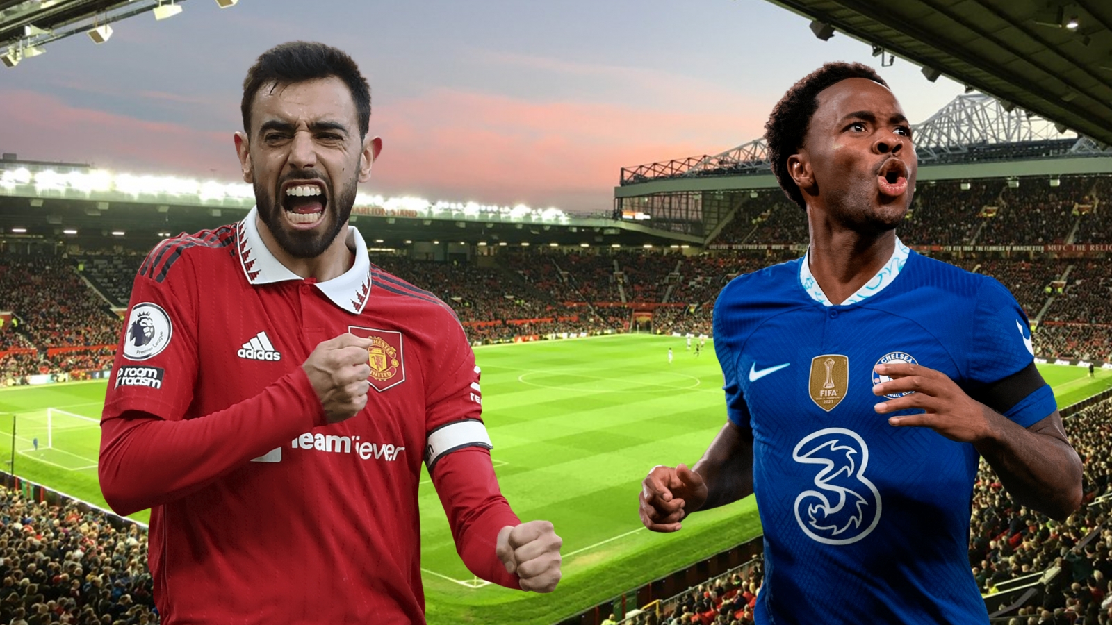 Dự đoán tỷ số, đội hình xuất phát trận MU - Chelsea
