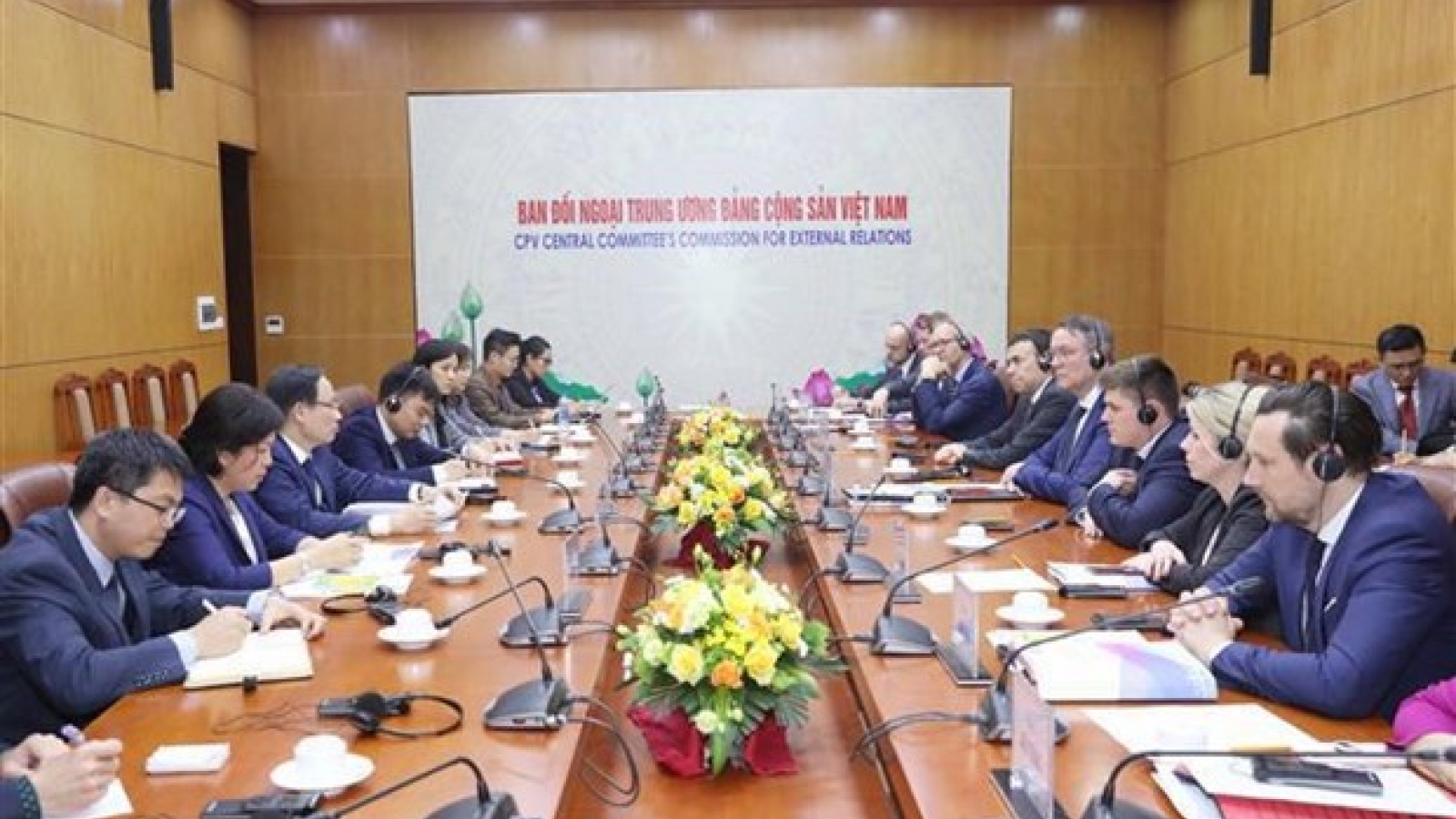 CPV appreciative of policy exchange with German party