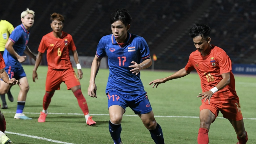 U22 Việt Nam gặp U22 Myanmar ở trận tranh HCĐ SEA Games 32