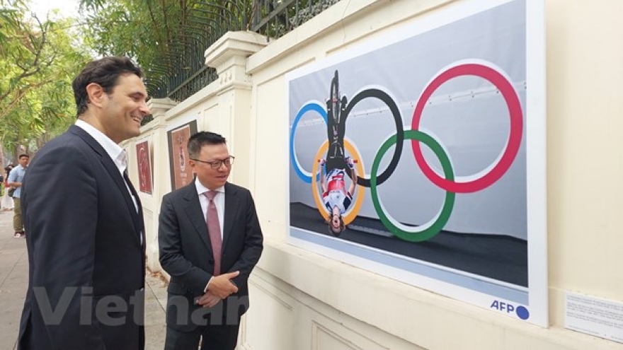 French Embassy hosts AFP’s “Road to 2024” photo exhibition