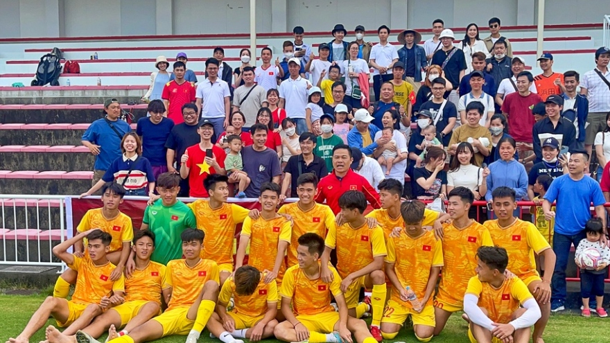 U17 Việt Nam lại thắng đậm trên đất Nhật Bản