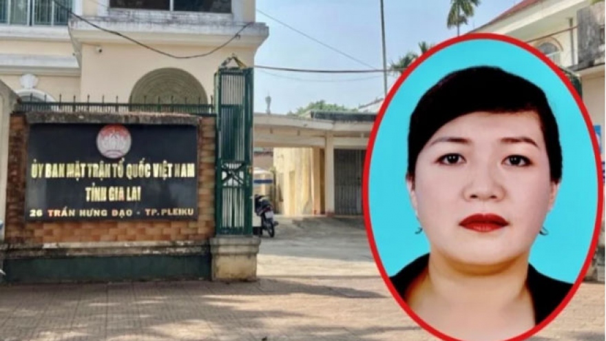 Khởi tố nữ kế toán Ủy ban MTTQ Việt Nam tỉnh Gia Lai