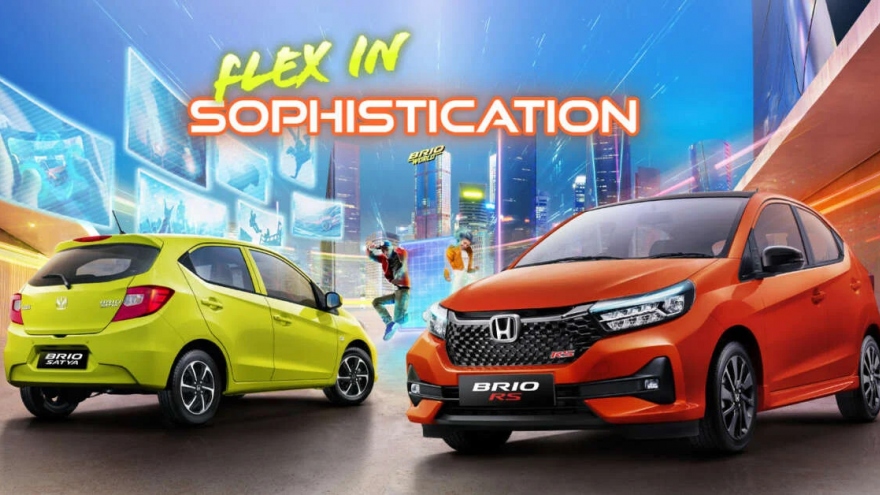 Ảnh chi tiết Honda Brio 2023 vừa ra mắt