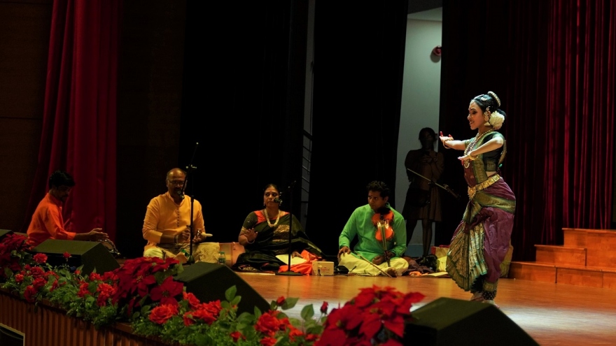 Trình diễn múa cổ điển Ấn Độ tại Cần Thơ