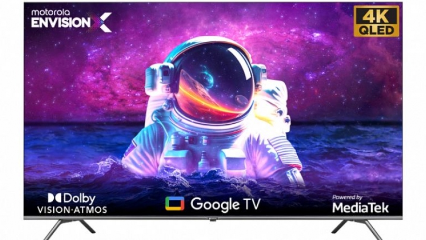 Motorola giới thiệu loạt TV QLED giá rẻ bất ngờ