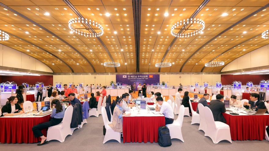 600 cuộc giao thương thành công tại Hội chợ triển lãm hợp tác Việt-Hàn