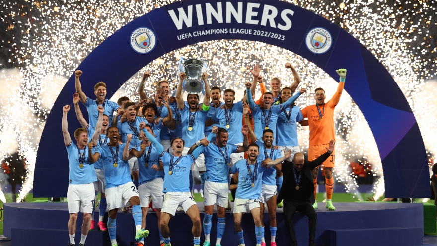 Sau chức vô địch Cúp C1 châu Âu, Man City đối mặt "hung thần" ở Club World Cup