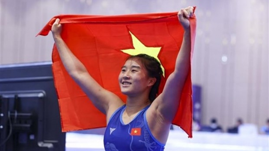 Vietnam send wrestlers to compete in Asian championship for U23s