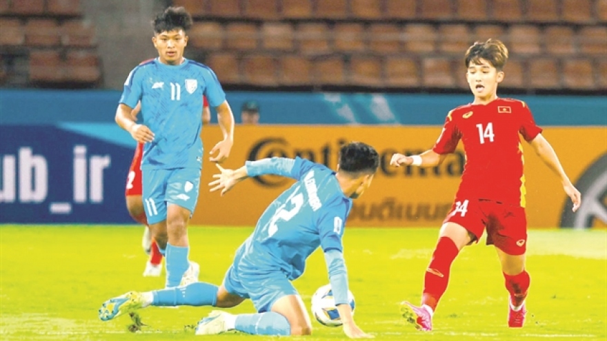 Vietnam draw with India in U17 Asian Cup opener