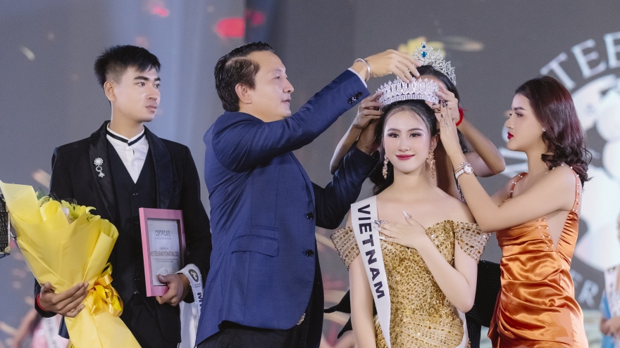 Đại diện Việt Nam xuất sắc giành vương miện Miss Teen Grand International 2023