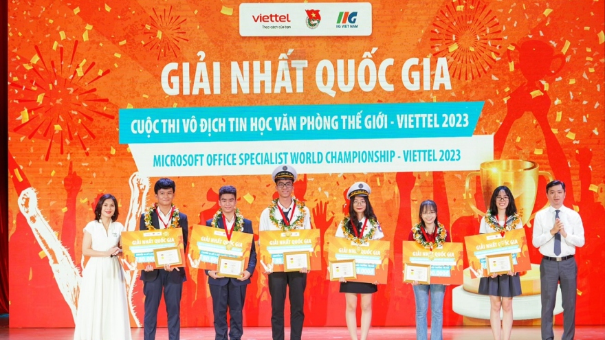 Các nhà vô địch quốc gia sẽ tham dự cuộc thi Vô địch Tin học văn phòng thế giới