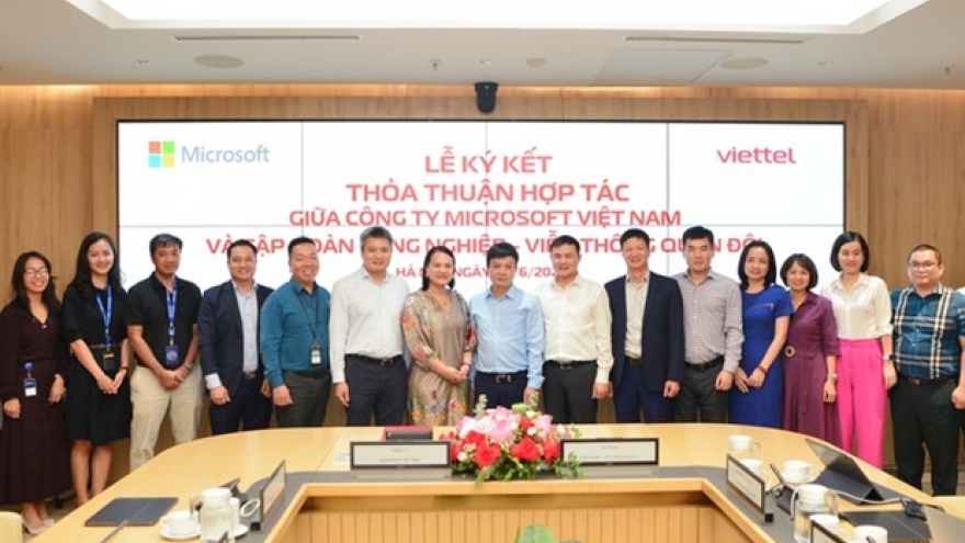 Viettel, Microsoft Vietnam improve AI application capability