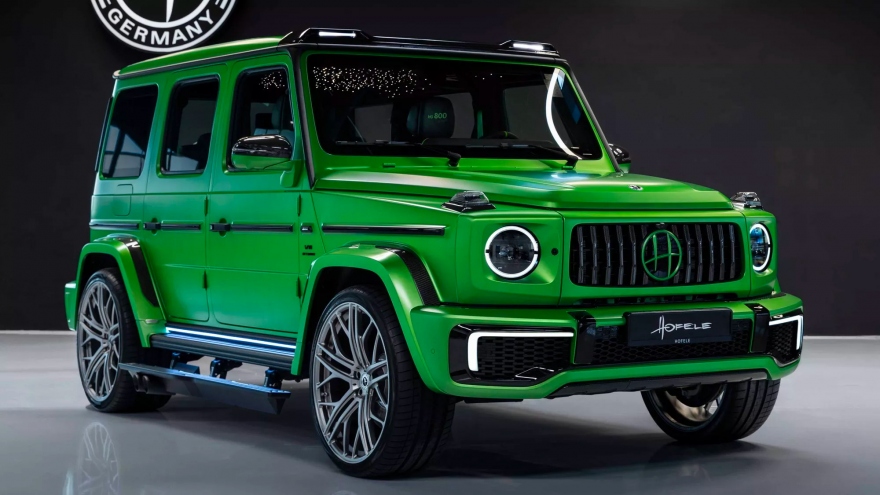 Chiêm ngưỡng Mercedes G-Class "sang-xịn-mịn" với gói độ của Hofele Design