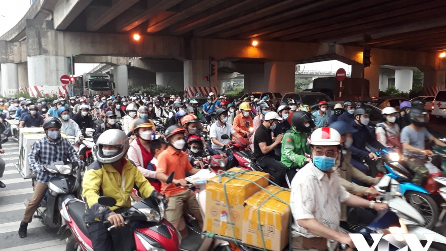 Năm 2030, Hà Nội sẽ cấm xe máy vào nội đô