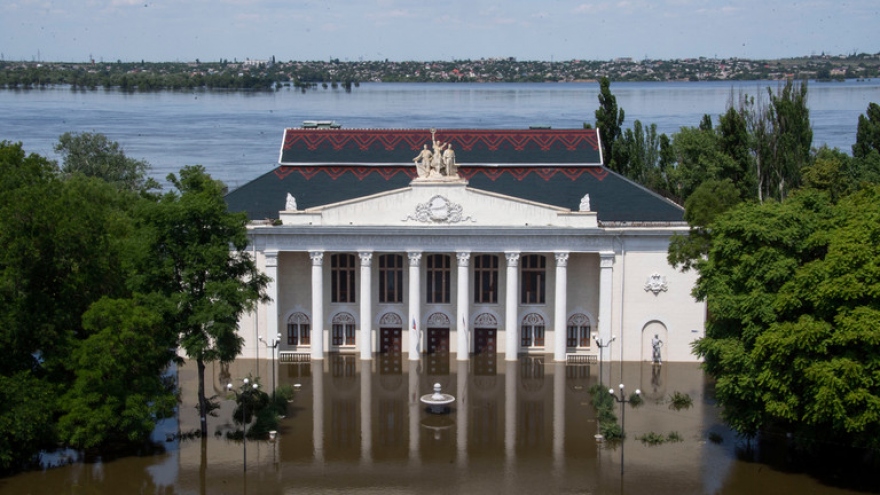 Giới chức Nga tiết lộ mức độ thiệt hại lớn sau vụ vỡ đập Kakhovka