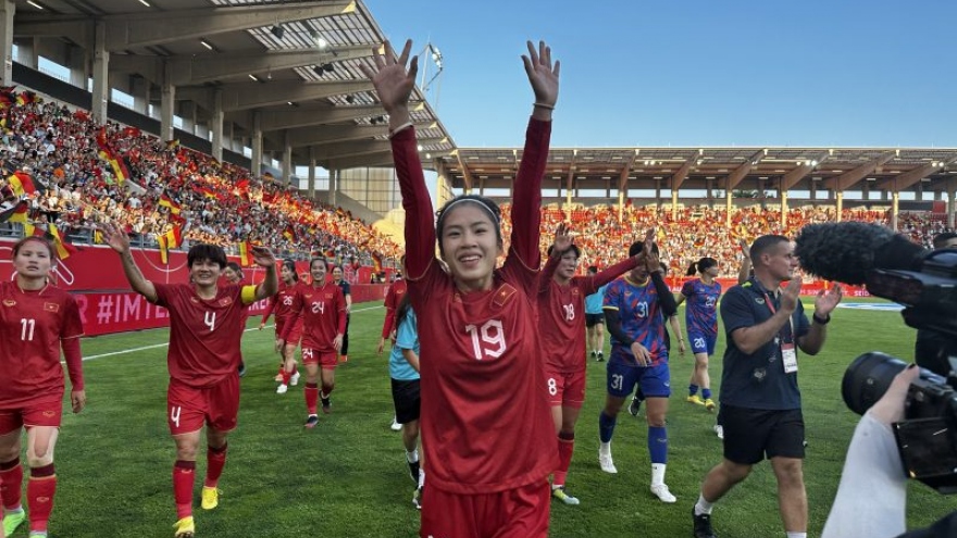 Thanh Nhã trải lòng về bàn thắng lịch sử của ĐT nữ Việt Nam trước ĐT nữ Đức