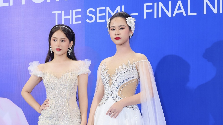 Bella Vũ nổi bật trên thảm đỏ chung khảo Miss World Vietnam 2023