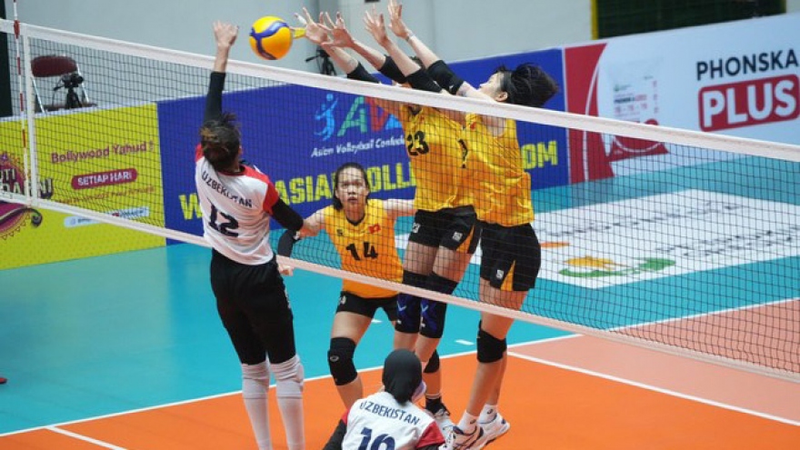 National team comes first in group stage at Asian volleyball tournament