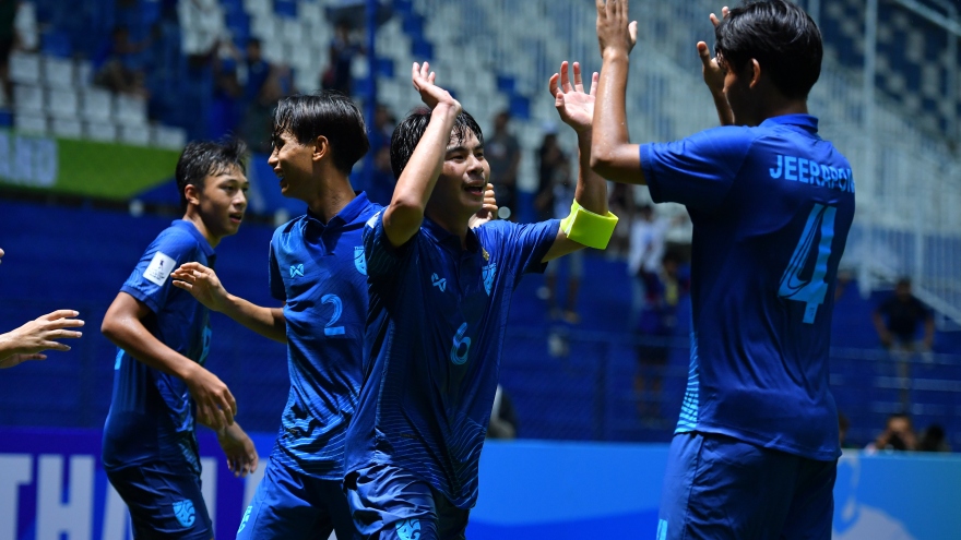 U17 Thái Lan tiến gần tấm vé dự VCK U17 World Cup 2023