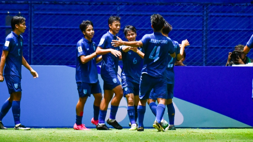 U17 Thái Lan tranh vé U17 World Cup 2023 với Hàn Quốc