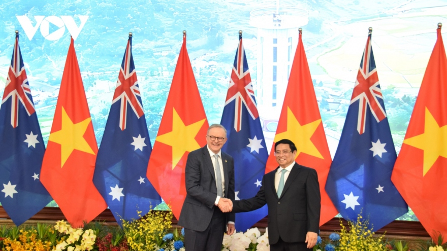 Australia pledges AUD105 million support for Vietnam