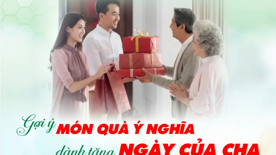 Gợi ý món quà ý nghĩa dành tặng Ngày của Cha