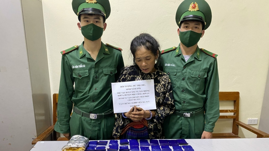 Bắt đối tượng nữ dân tộc Mông vận chuyển trái phép 12.000 viên ma túy tổng hợp
